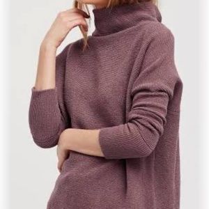 Free People Ottoman Slouchy Tunic Size Large - Nutmeg